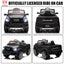 Dodge RAM 2500 Ride on Car for Kids, 12V Powered Ride on Toy with Remote Control, Rear Wheel Suspension, 5 Point Safety Harness, Bluetooth, LED Lights, Electric Vehicles for 3-6 Year Boys, Black