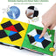 High Contrast Black and White Baby Book - Touch and Feel Crinkle Sensory Toy - Visual Stimulation Interactive Montessori Toys for 0-12 Months Infant Newborn - Baby Gift for Boys Girls