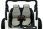 12V Jeep Ride On Truck Leather Seats Bluetooth MP3 LED Wheels