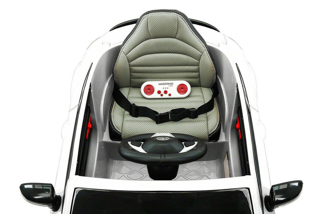 12V Mercedes C63S AMG Ride-On R/C Remote Leather Seats MP3 LED Wheels