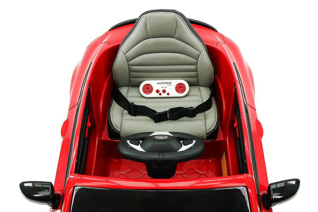 12V Mercedes C63S AMG Ride-On R/C Remote Leather Seats MP3 LED Wheels