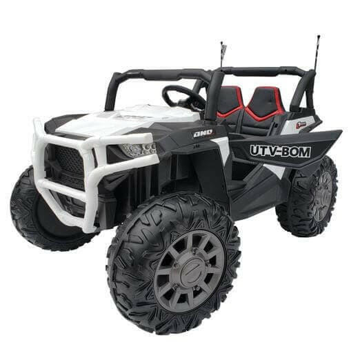 24V Buggy Blaster UTV Ride On Parental Remote Leather Seats MP4 LED Lights