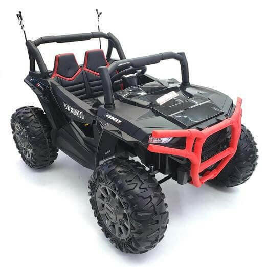 24V Buggy Blaster UTV Ride On Parental Remote Leather Seats MP4 LED Lights