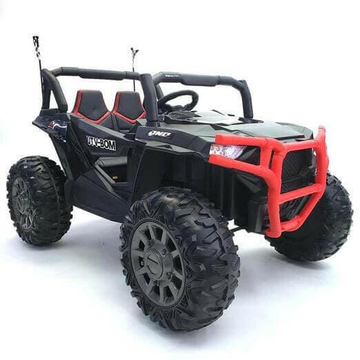 24V Buggy Blaster UTV Ride On Parental Remote Leather Seats MP4 LED Lights