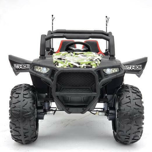 24V Buggy Blaster UTV Ride On Parental Remote Leather Seats MP4 LED Lights
