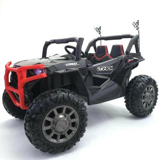 24V Buggy Blaster UTV Ride On Parental Remote Leather Seats MP4 LED Lights