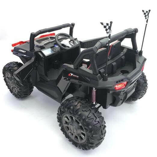 24V Buggy Blaster UTV Ride On Parental Remote Leather Seats MP4 LED Lights