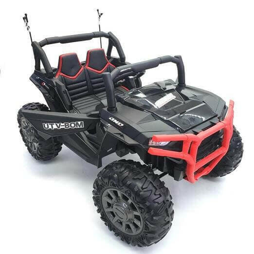 24V Buggy Blaster UTV Ride On Parental Remote Leather Seats MP4 LED Lights