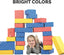 At Play Cardboard Building Blocks, 40 Pack, Large and Medium Cardboard Blocks