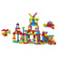 Picassotiles 240PCS Hedgehog Interlocking 3D Building Blocks, STEAM Educational Construction Playset, Creative Sensory Toy Gift for Kids Ages 3+