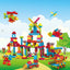 Picassotiles 240PCS Hedgehog Interlocking 3D Building Blocks, STEAM Educational Construction Playset, Creative Sensory Toy Gift for Kids Ages 3+