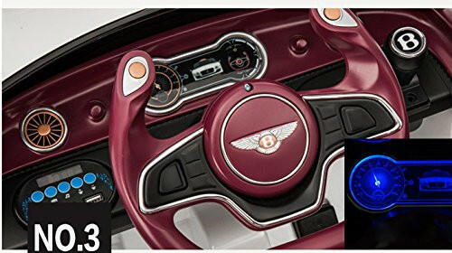 12V Bentley EXP12 Ride On Car Parental Remote MP3 LED Lights