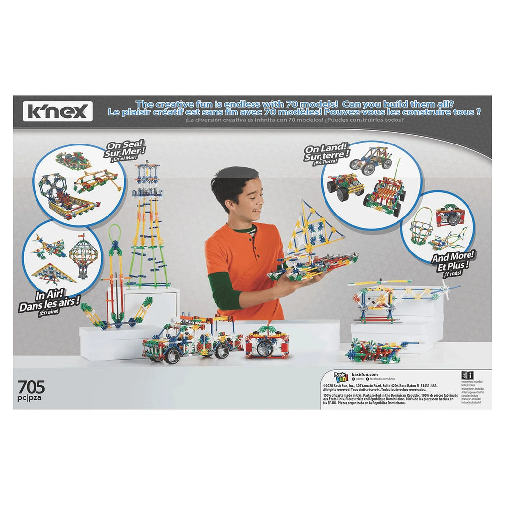 Imagine - Classic Constructions 70 Model Building Set - Creative Building Toy