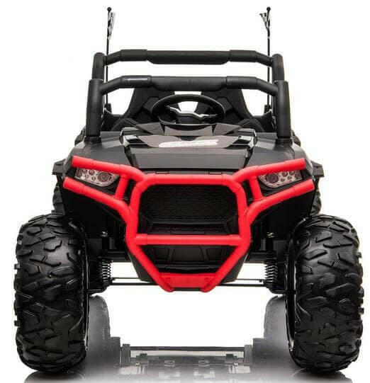 24V Buggy Blaster UTV Ride On Parental Remote Leather Seats MP4 LED Lights