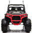 24V Buggy Blaster UTV Ride On Parental Remote Leather Seats MP4 LED Lights