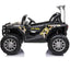 24V Buggy Blaster UTV Ride On Parental Remote Leather Seats MP4 LED Lights