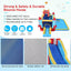 146''X 132'' X 82'' Inflatable Bounce Houses for Kids 3-10 with Blower Double Slide Climbing Wall and Ball Pit/Large Pool Outdoor/Indoor Bouncy House, PVC, Child, Teen, Toddler