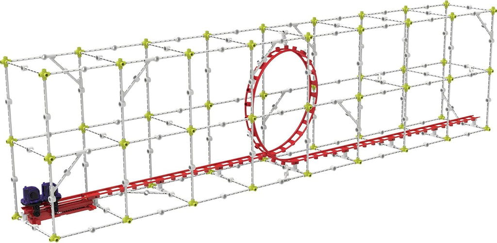 Roller Coaster Engineering STEM Kit | Design, Build, Experiment W/ Working Roller Coaster Models | Explore Physics, Forces, Motion, Energy, Velocity & More | Solve Building Challenges