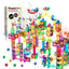 Picassotiles Marble Run Magnetic Tiles for Kids – 200PCS STEM Educational Construction Building Blocks Race Track Toy Set