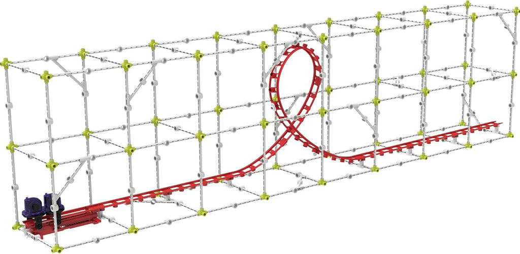 Roller Coaster Engineering STEM Kit | Design, Build, Experiment W/ Working Roller Coaster Models | Explore Physics, Forces, Motion, Energy, Velocity & More | Solve Building Challenges