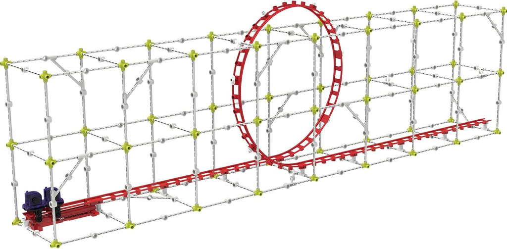 Roller Coaster Engineering STEM Kit | Design, Build, Experiment W/ Working Roller Coaster Models | Explore Physics, Forces, Motion, Energy, Velocity & More | Solve Building Challenges