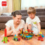 Picassotiles 240PCS Hedgehog Interlocking 3D Building Blocks, STEAM Educational Construction Playset, Creative Sensory Toy Gift for Kids Ages 3+