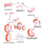 3-In-1 Toddler Tricycle for 1-5 Years Old Boys Girls Toddler Bike Kids Trikes for Balance Training Baby Bike Infant Trike