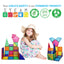Picassotiles Magnetic Tiles for Kids – 41PCS STEM Construction Building Blocks Educational Toy Set