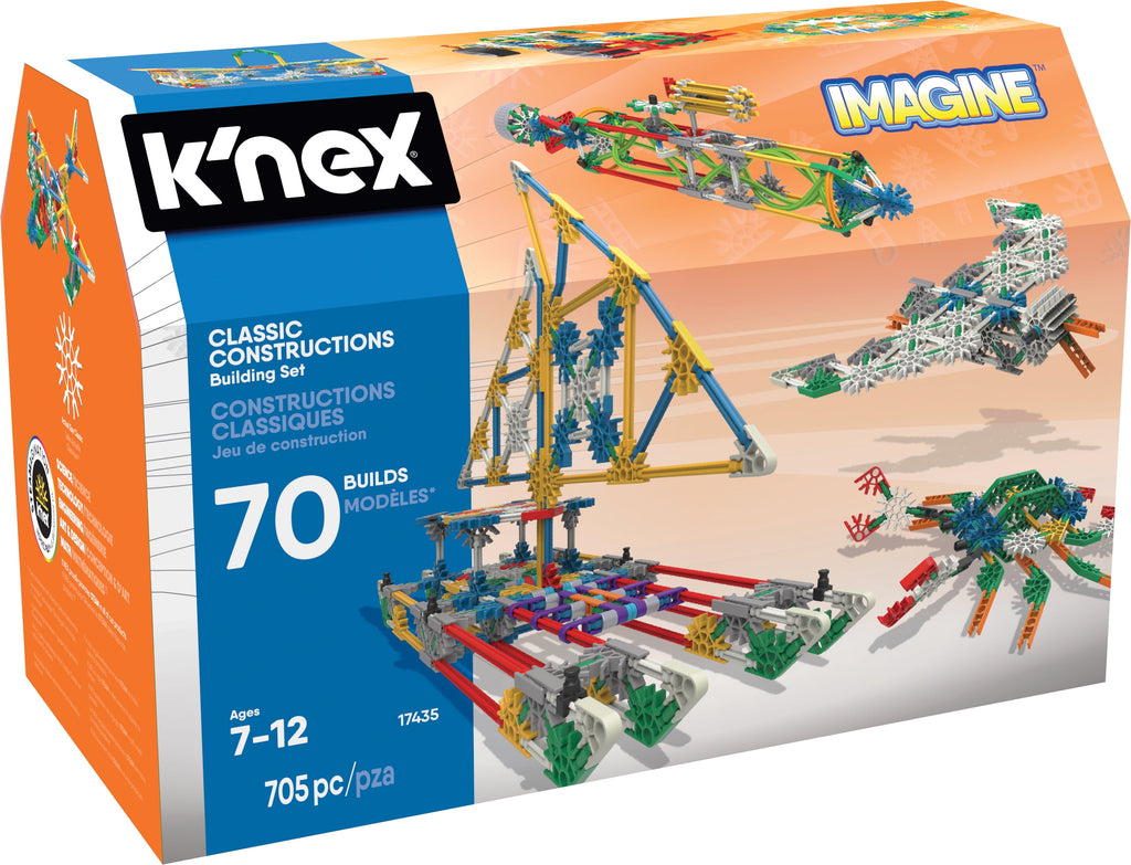 Imagine - Classic Constructions 70 Model Building Set - Creative Building Toy
