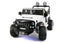24V Jeep Ride On Parental Remote Leather Seats Bluetooth MP3 LED