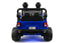 24V Jeep Ride On Parental Remote Leather Seats Bluetooth MP3 LED