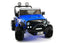 12V Jeep Ride On Truck Leather Seats Bluetooth MP3 LED Wheels
