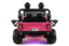 24V Jeep Ride On Parental Remote Leather Seats Bluetooth MP3 LED
