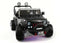 24V Jeep Ride On Parental Remote Leather Seats Bluetooth MP3 LED
