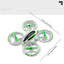 RC Stunt Drone for Kids, 2.4Ghz Remote Control, LED Lights, Assisted Landing, Mini Quadcopter, Rechargeable