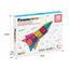 Picassotiles Rocket Booster Magnetic Tiles Set – Building Blocks STEM Construction Toy for Kids