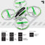 RC Stunt Drone for Kids, 2.4Ghz Remote Control, LED Lights, Assisted Landing, Mini Quadcopter, Rechargeable