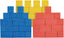 At Play Cardboard Building Blocks, 40 Pack, Large and Medium Cardboard Blocks
