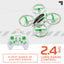 RC Stunt Drone for Kids, 2.4Ghz Remote Control, LED Lights, Assisted Landing, Mini Quadcopter, Rechargeable