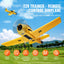 Succebuy RC Plane 2.4G 4CH Remote Control Airplane W/ 6-Axisgyro Stabilizer Aircraft Toy RC Glider for Kids Beginners Boys Gifts