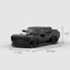 MOC Dodge Challenger Charger Dom Racing Racer Building Blocks Brick Creative Garage Toys for Boys Gifts