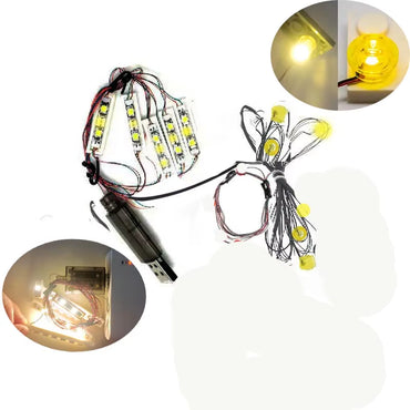 （No LEGO, Just Light）Usb Light for Lego 10278 Police Station Brick Building