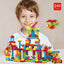 Picassotiles 240PCS Hedgehog Interlocking 3D Building Blocks, STEAM Educational Construction Playset, Creative Sensory Toy Gift for Kids Ages 3+