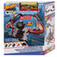 City Track Pack, Set of 10 Basic Track Pieces with 1:64 Scale Toy Car, 20.63 In